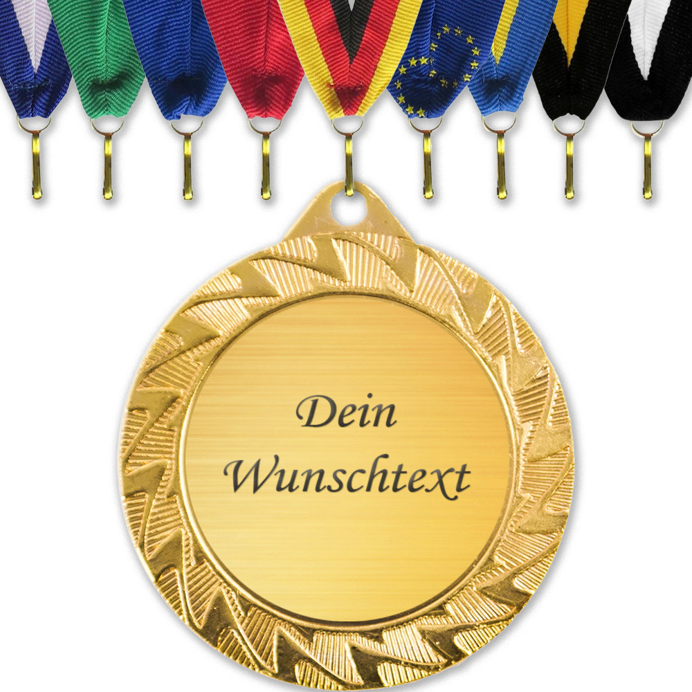 Medaille mit Gravur