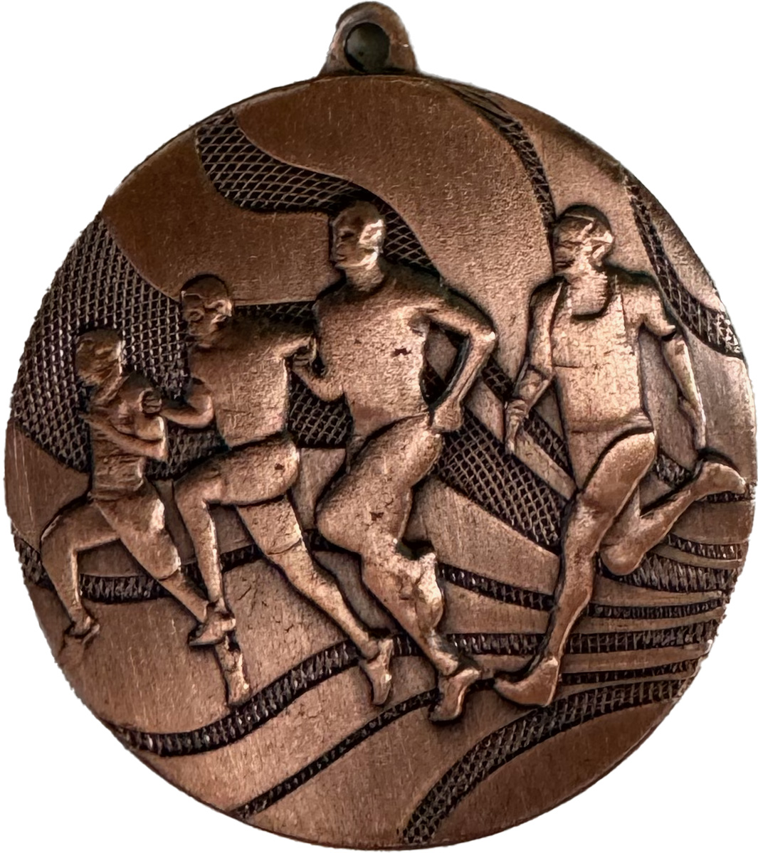 Lauf Medaille "Run" in Bronze