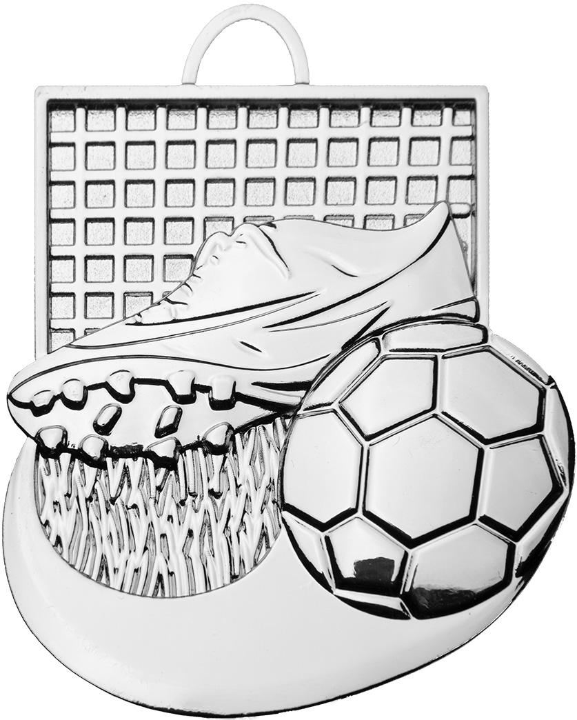Fußballmedaille "Hattrick" Ø 60mm