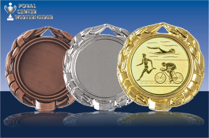 Triathlon Medaille ''Hero''