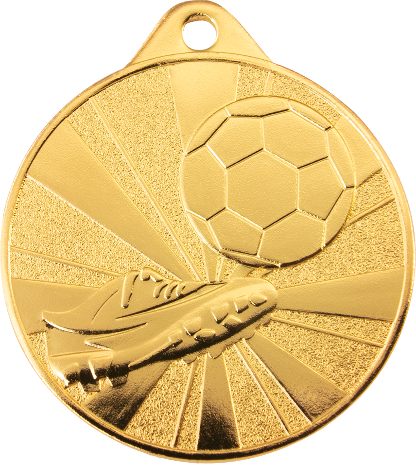Fußballmedaille "Kick" Ø 50mm