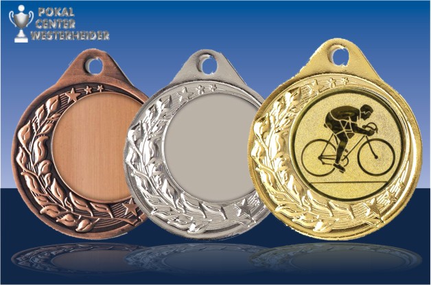 Radsport Medaille Halbranke