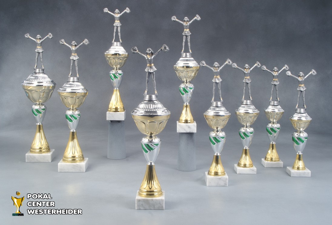 Cheerleader Pokale 'Turin' 7017-34058