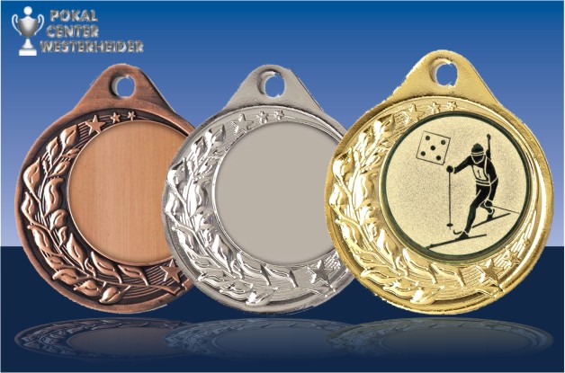 Biathlon Medaille Halbranke